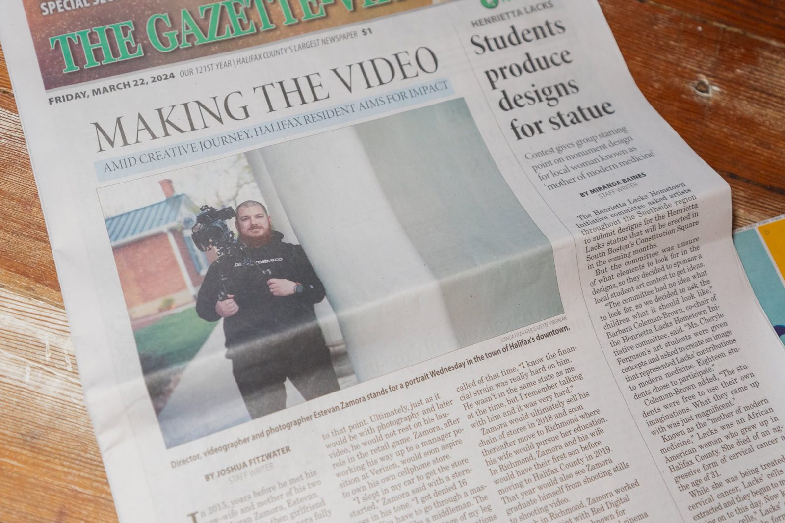 local press, the gazette-virginian